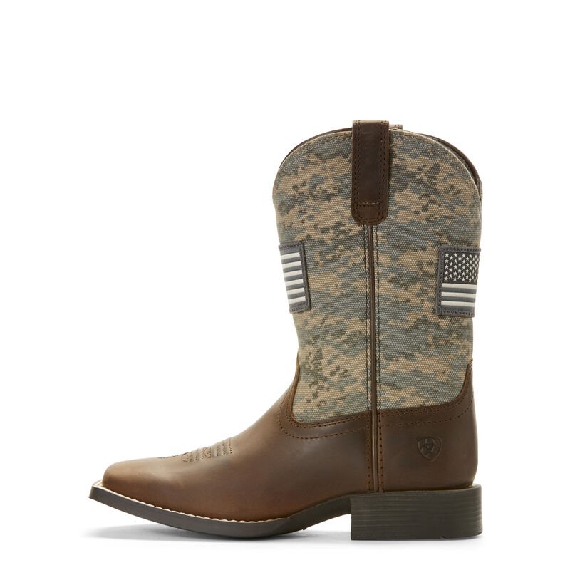 Ariat Patriot Kahverengi Western Csizma Çocuk (27196-153)